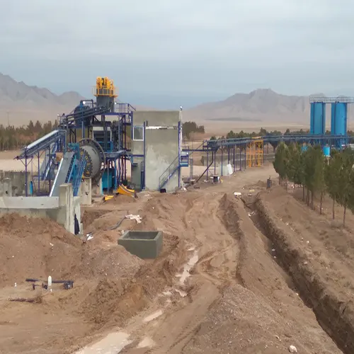 Construction of Khavaf iron concentrate factory